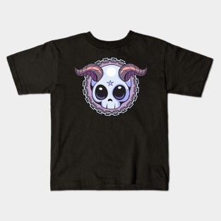 Pastel Goth Kawaii Skull Kids T-Shirt